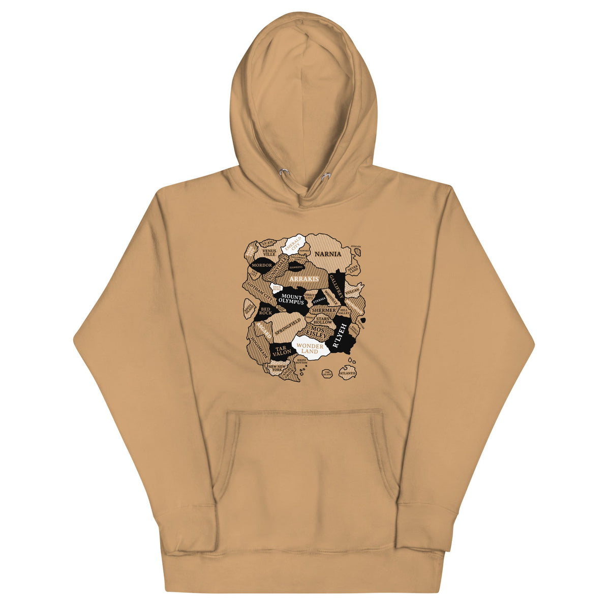 World Map Unisex Hoodie product image 2