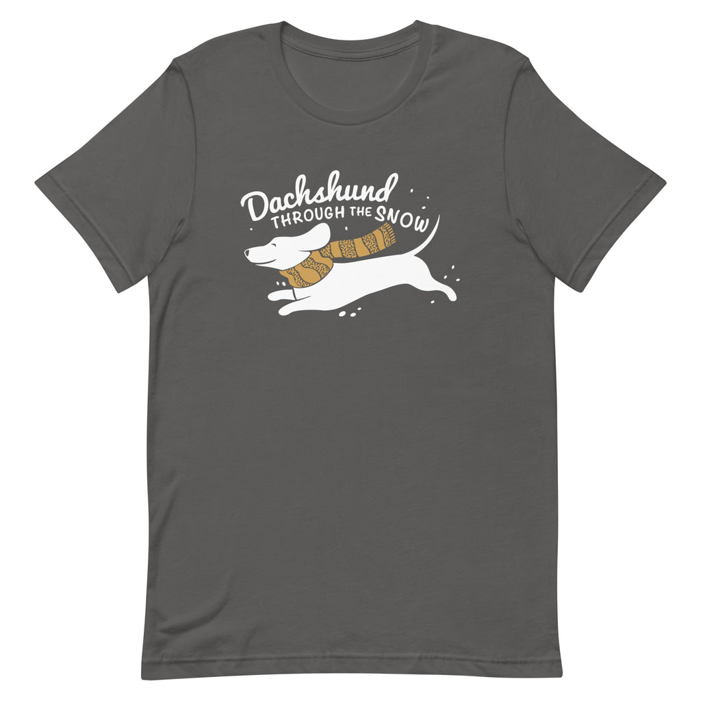 Dachshund Through The Snow Men's Signature Tee product image 6