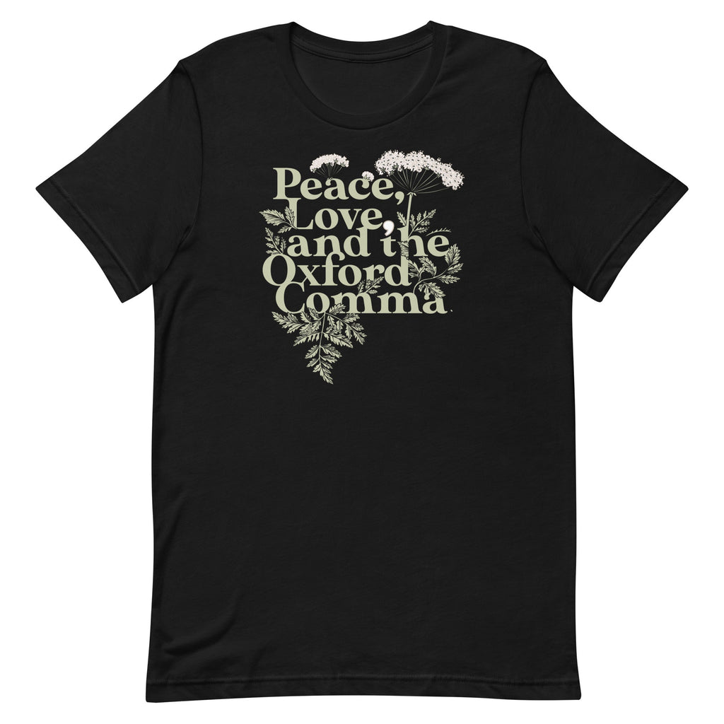 Peace, Love, And The Oxford Comma Men's Signature Tee product image 2