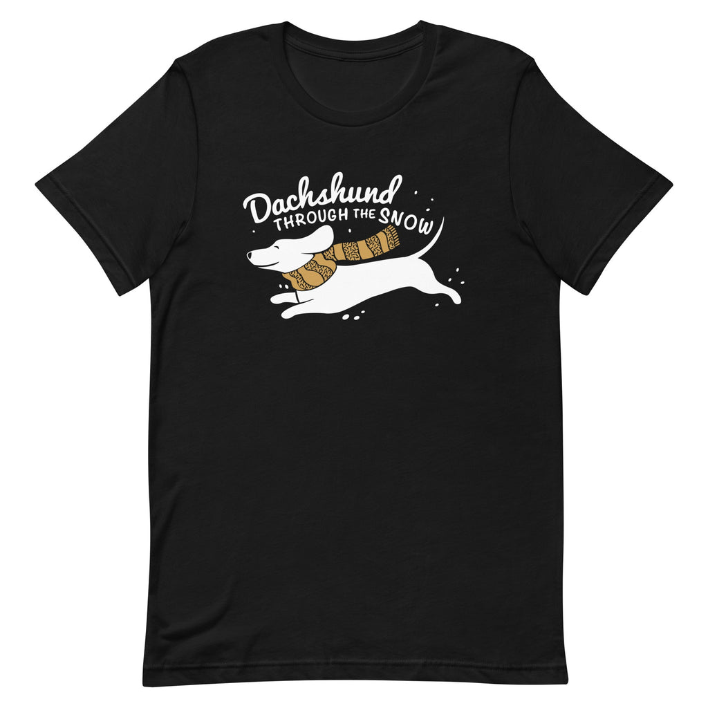 Dachshund Through The Snow Men's Signature Tee product image 1