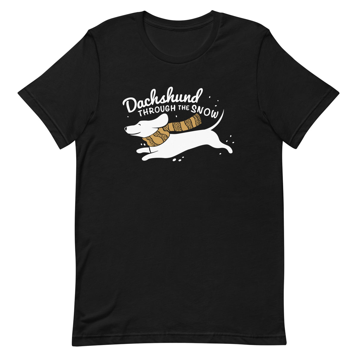 Dachshund Through The Snow Men's Signature Tee product image 1