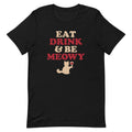 Eat Drink & Be Meowy Men's Signature Tee product image 1