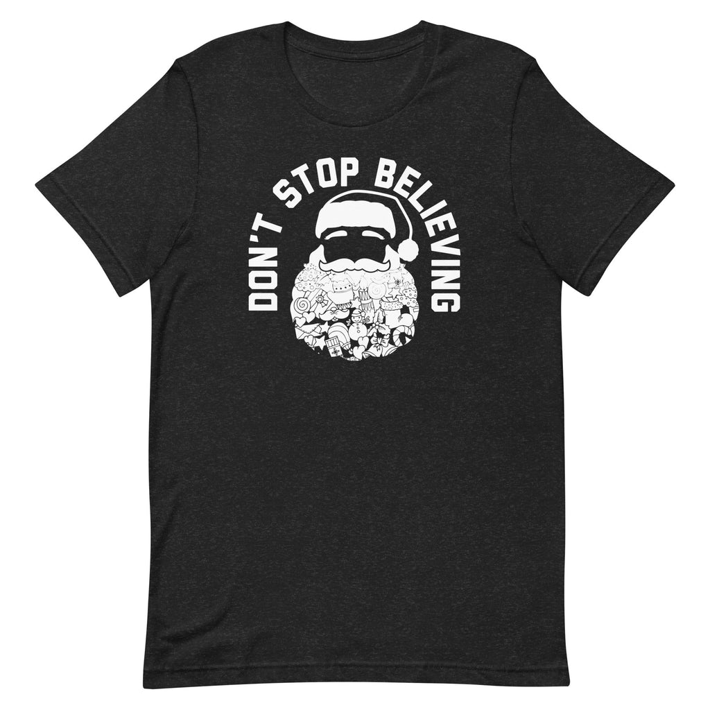 Don't Stop Believing Santa Men's Signature Tee product image 3