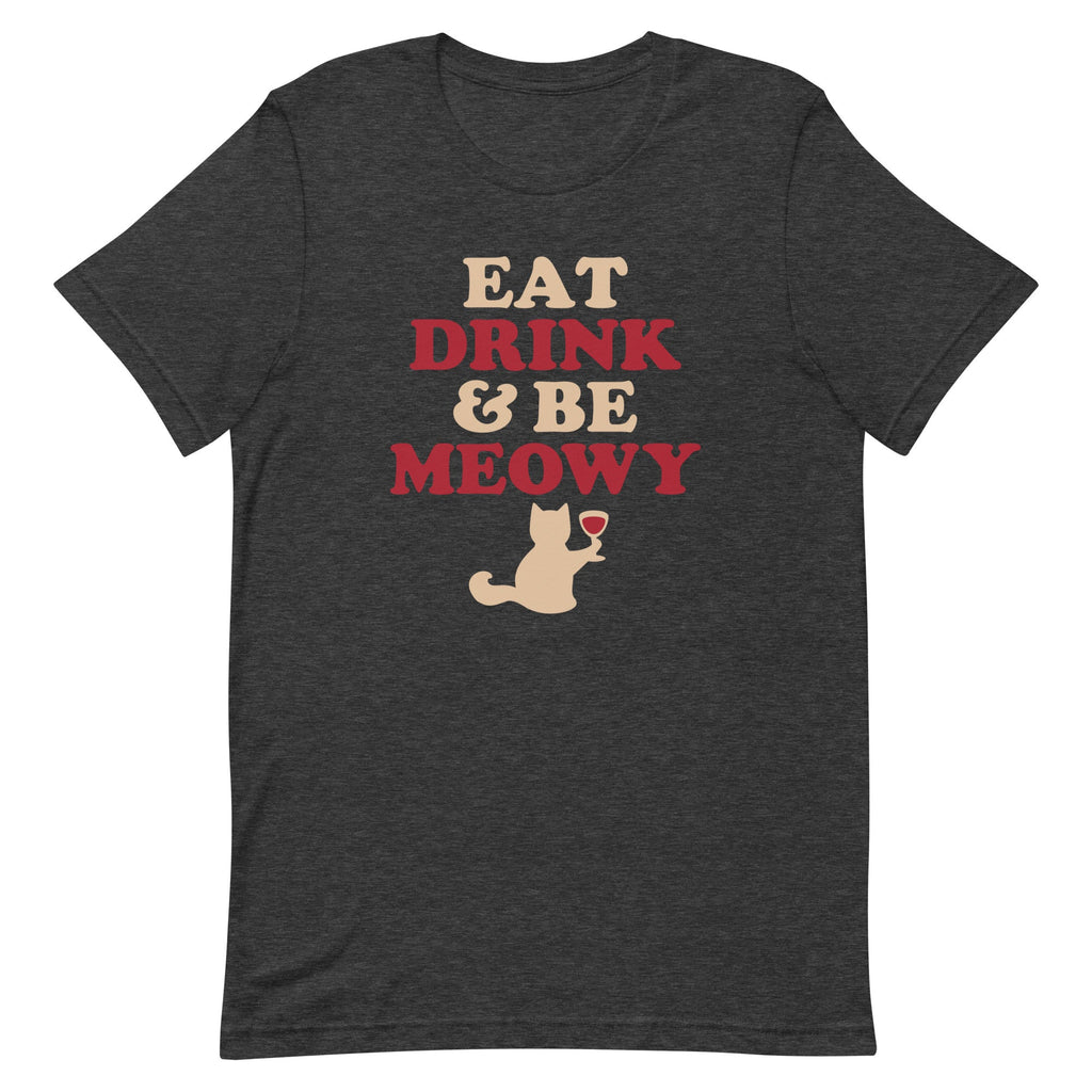 Eat Drink & Be Meowy Men's Signature Tee product image 3