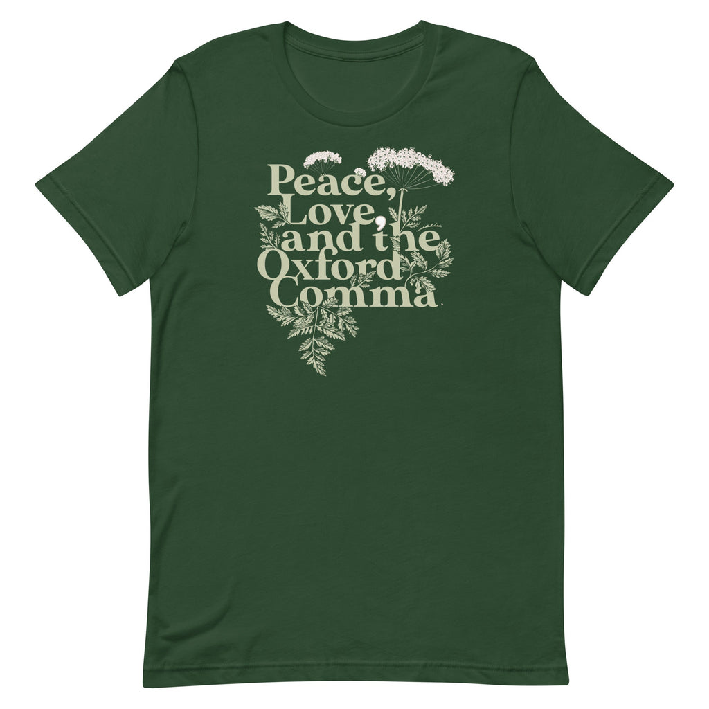 Peace, Love, And The Oxford Comma Men's Signature Tee product image 5