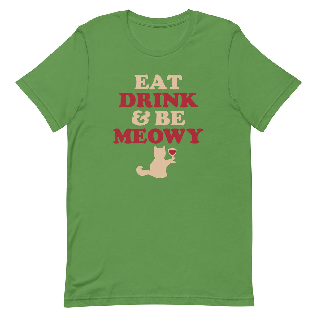 Eat Drink & Be Meowy Men's Signature Tee product image 4
