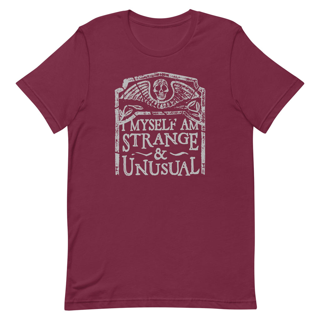 I Myself Am Strange And Unusual Men's Signature Tee product image 3