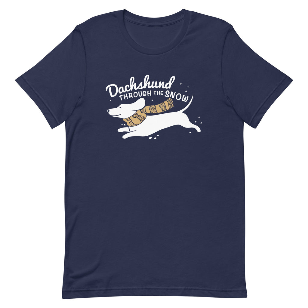 Dachshund Through The Snow Men's Signature Tee product image 2