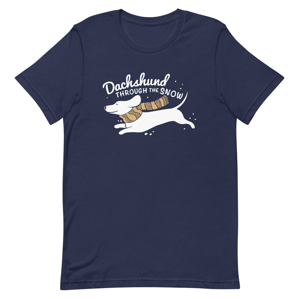 Dachshund Through The Snow Men's Signature Tee product image 2