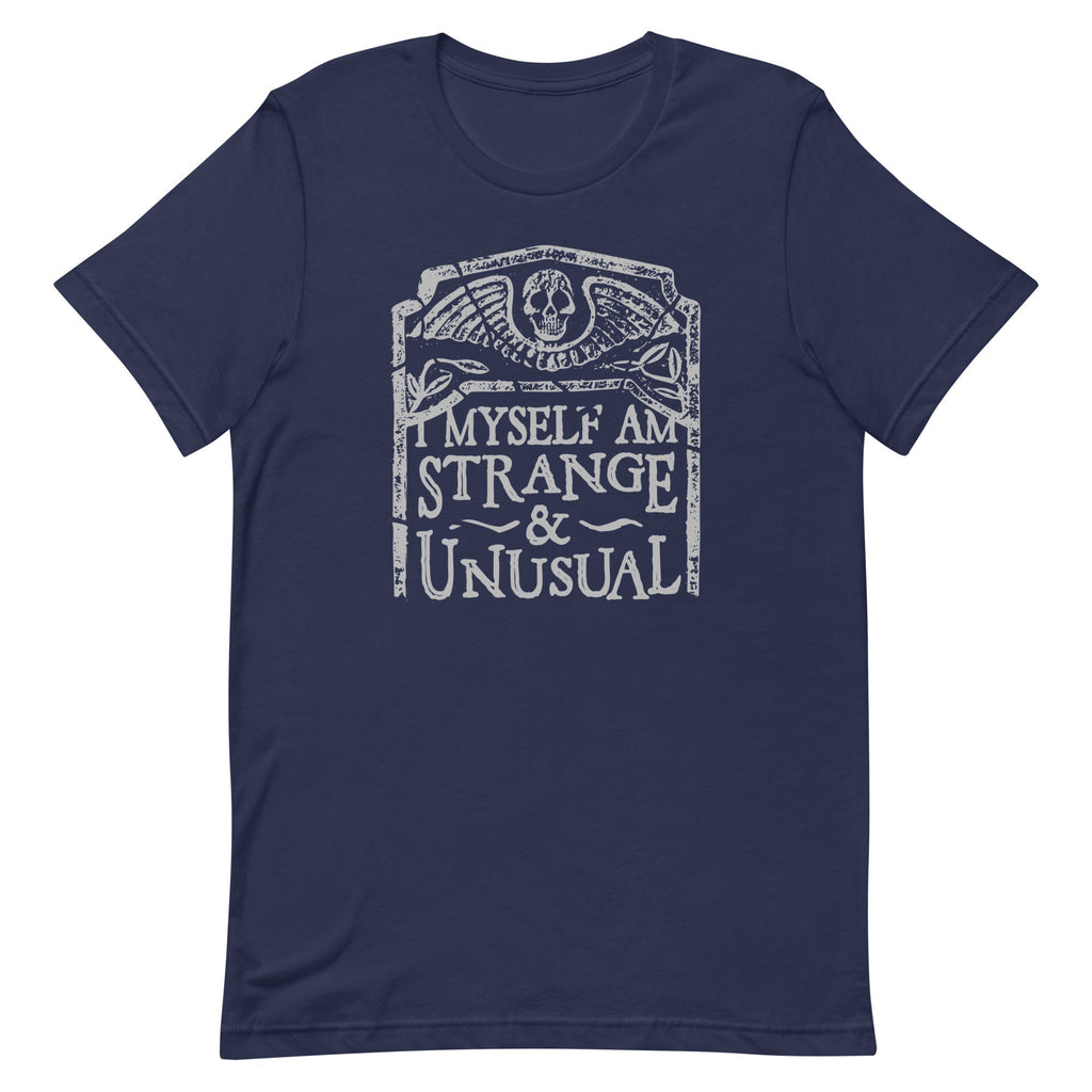 I Myself Am Strange And Unusual Men's Signature Tee product image 2