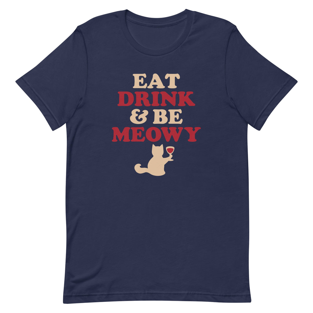 Eat Drink & Be Meowy Men's Signature Tee product image 2