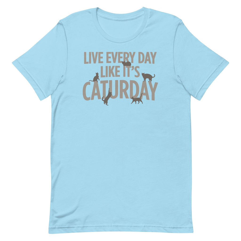 Live Every Day Like It's Caturday Men's Signature Tee product image 3