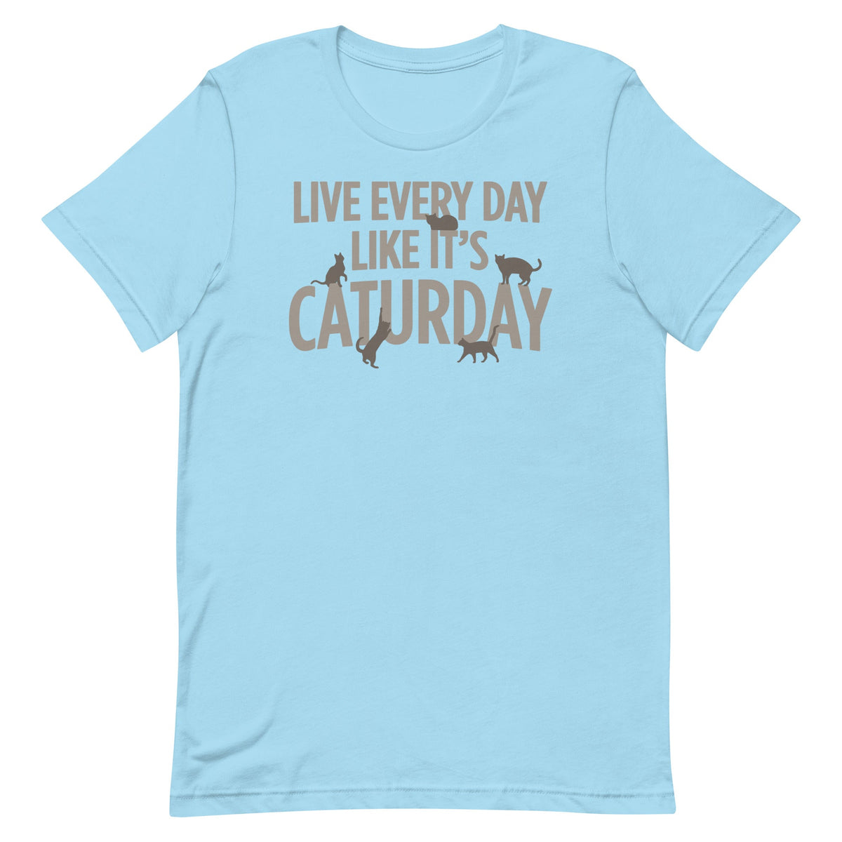 Live Every Day Like It's Caturday Men's Signature Tee product image 3