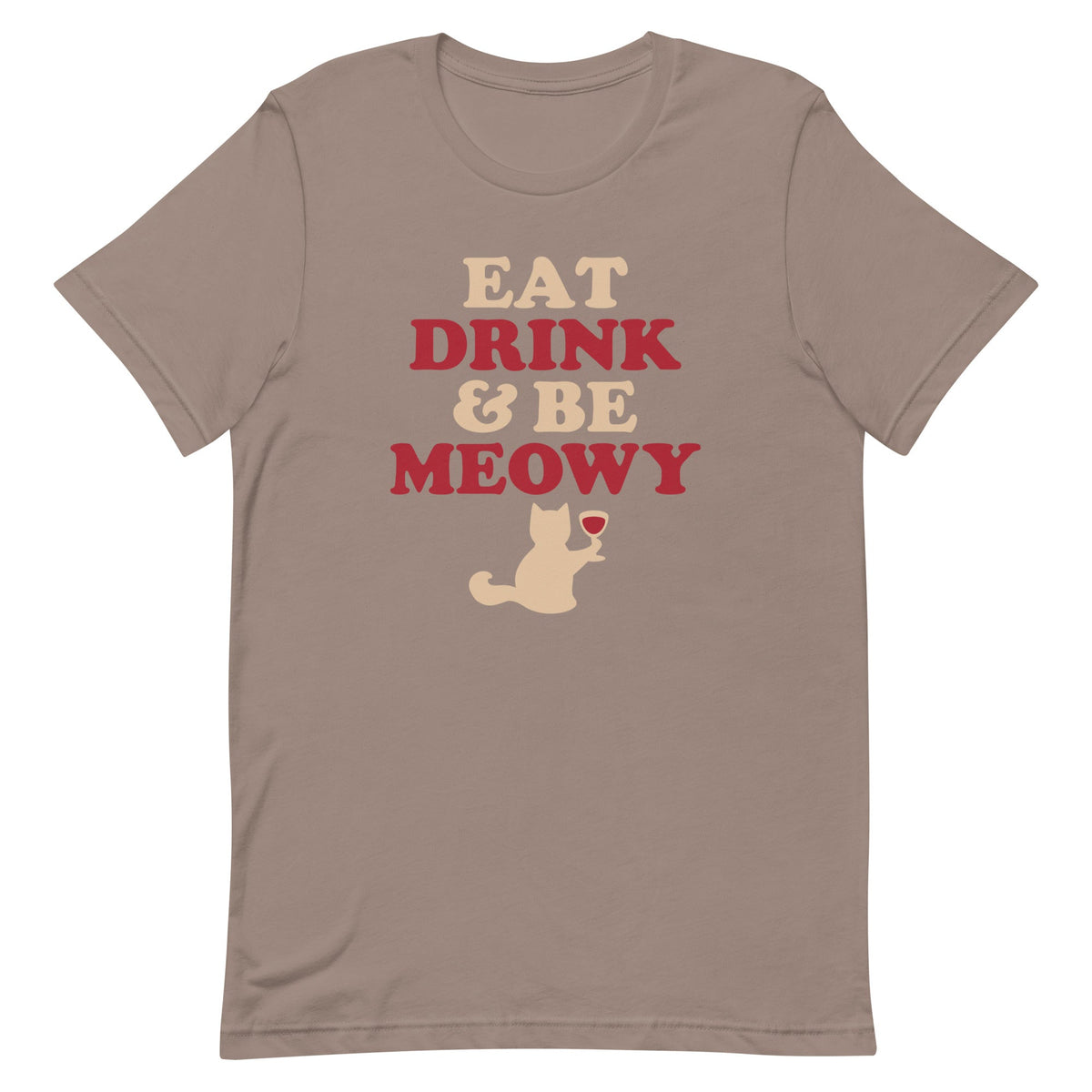 Eat Drink & Be Meowy Men's Signature Tee product image 5