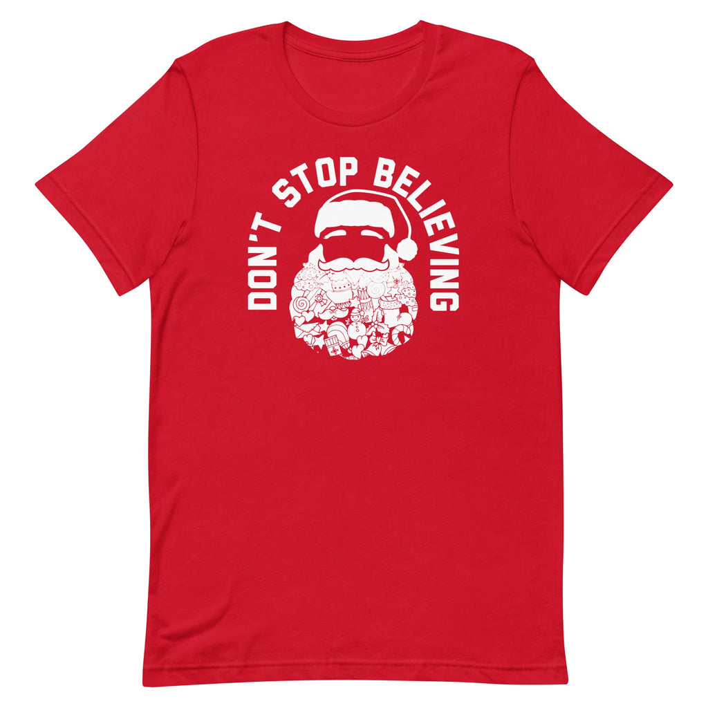 Don't Stop Believing Santa Men's Signature Tee product image 1