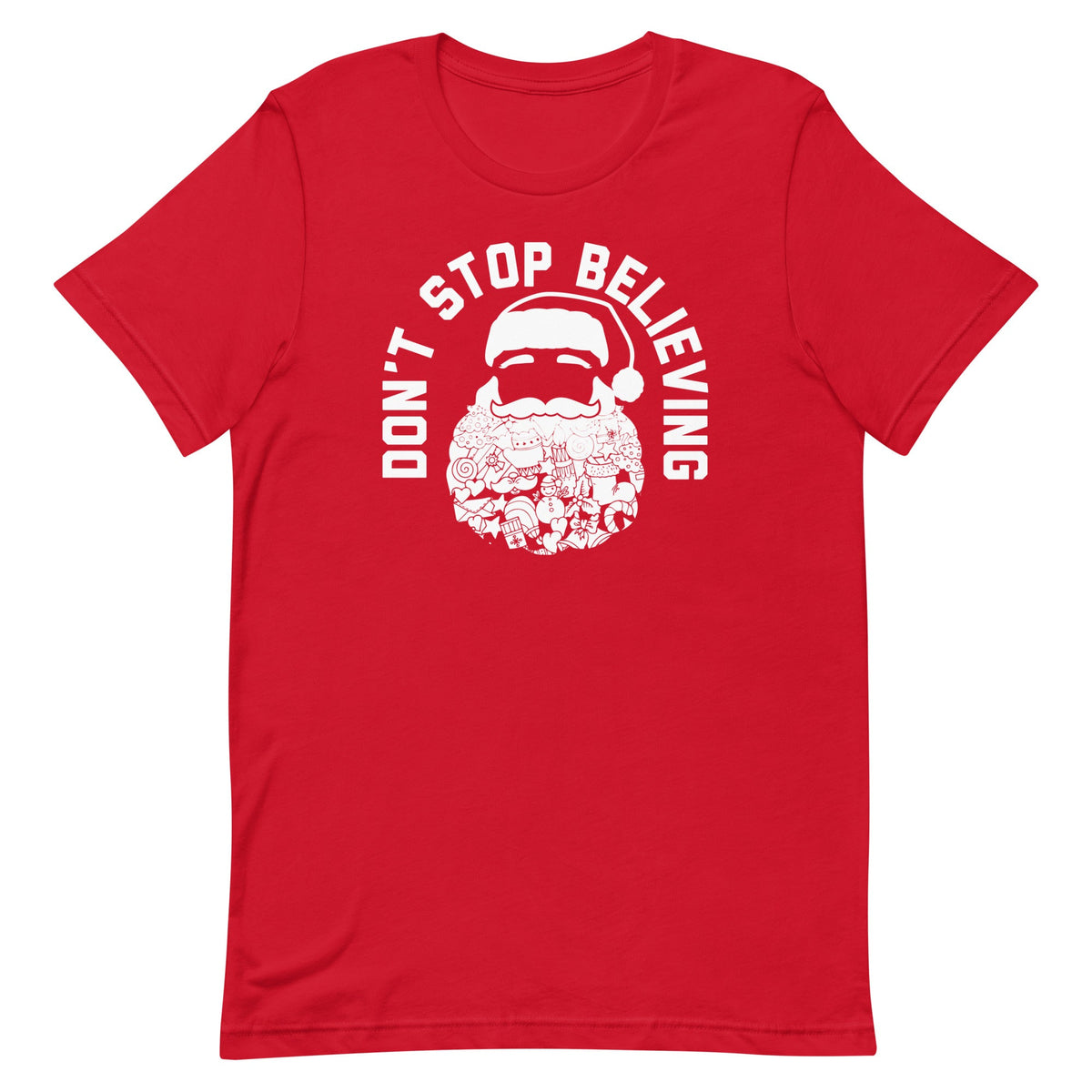 Don't Stop Believing Santa Men's Signature Tee product image 1