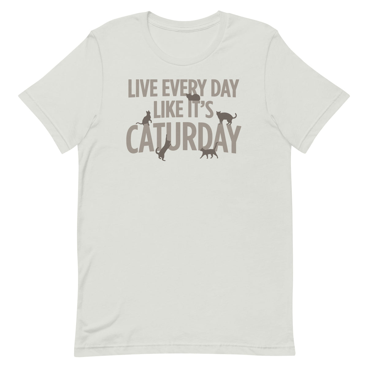 Live Every Day Like It's Caturday Men's Signature Tee product image 1