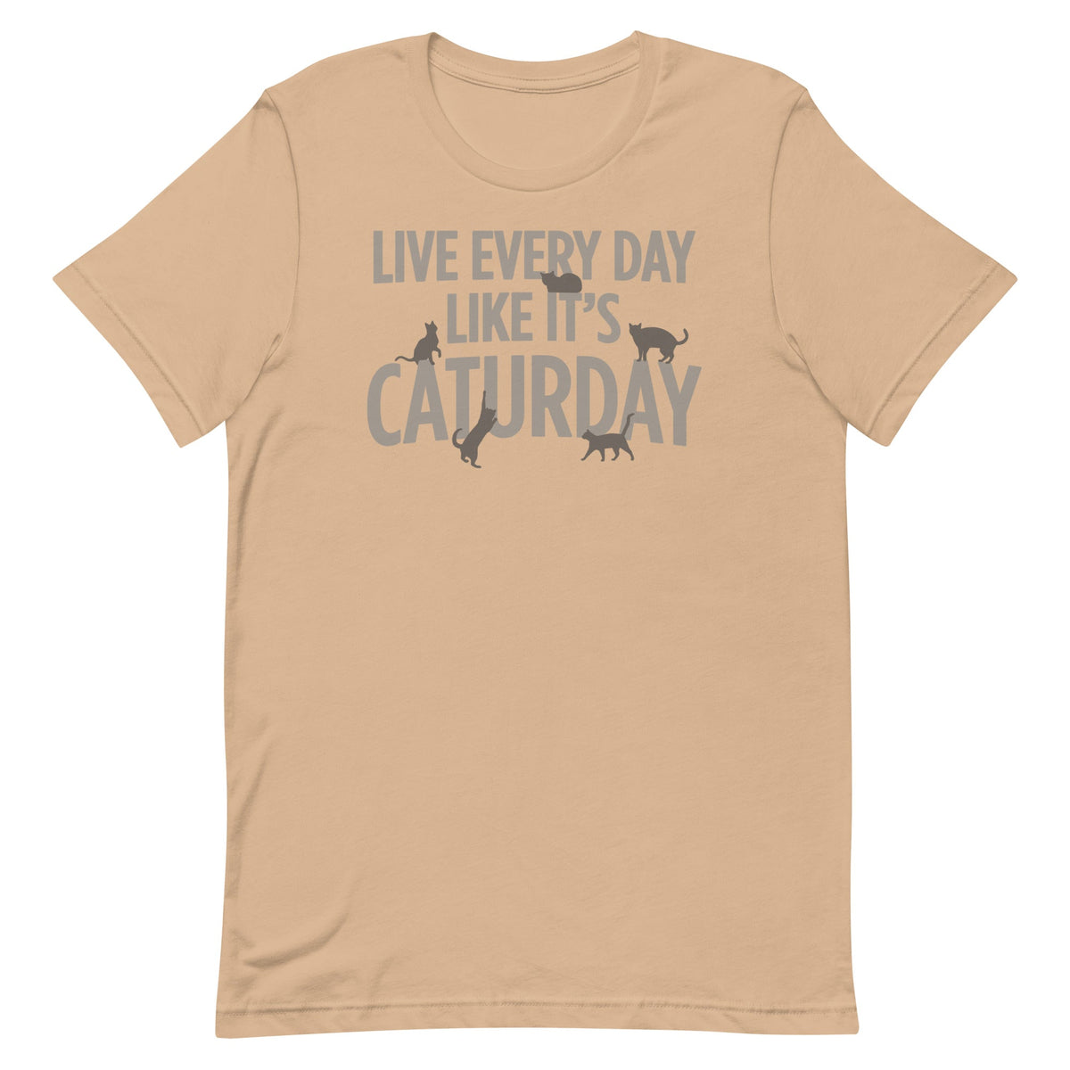 Live Every Day Like It's Caturday Men's Signature Tee product image 2