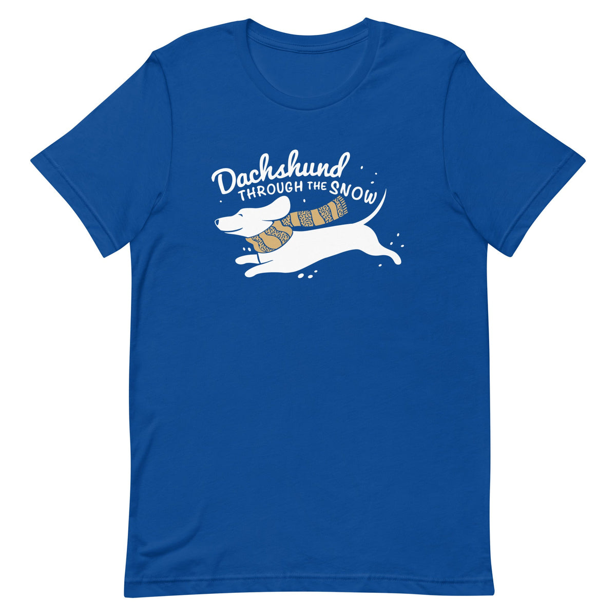 Dachshund Through The Snow Men's Signature Tee product image 5
