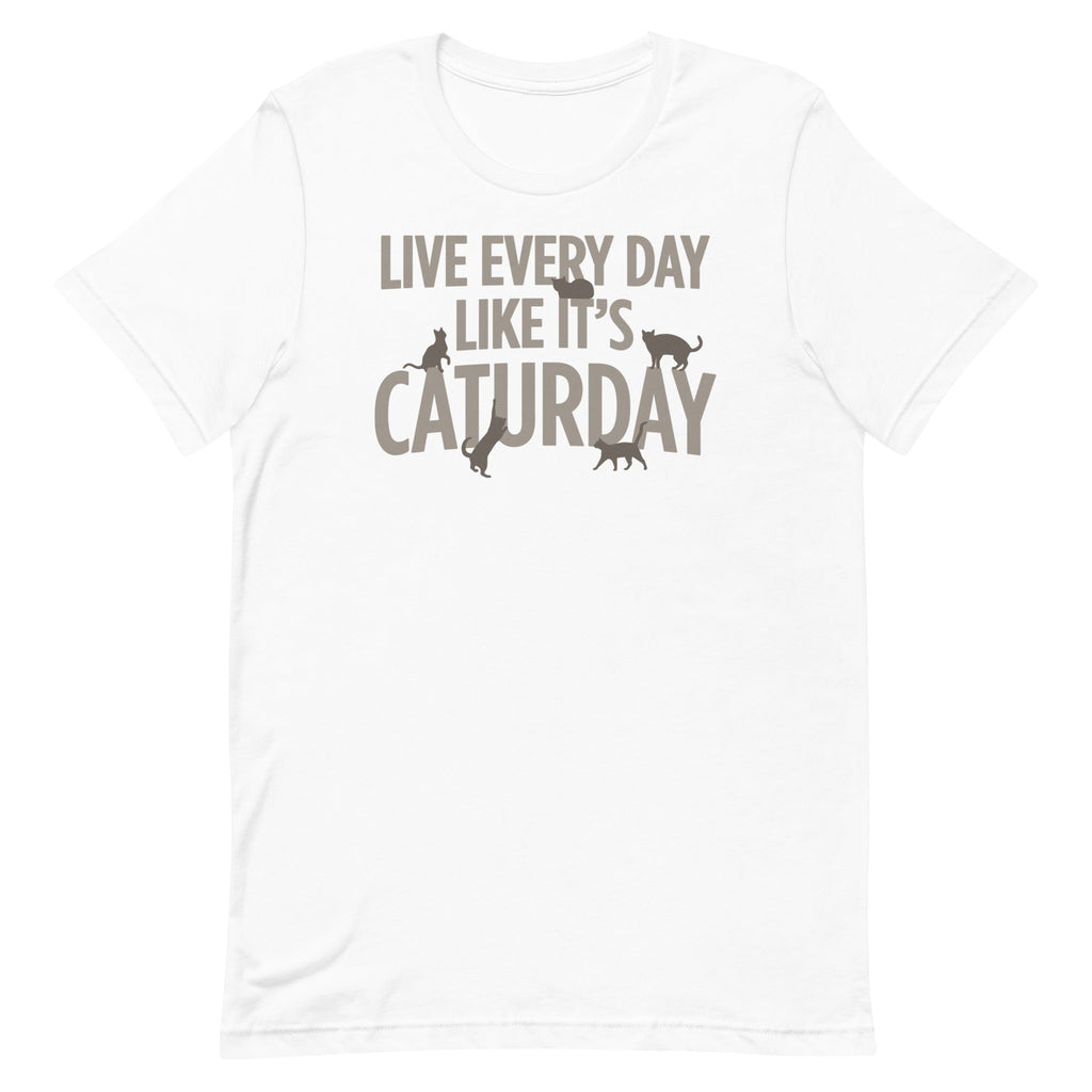 Live Every Day Like It's Caturday Men's Signature Tee product image 4