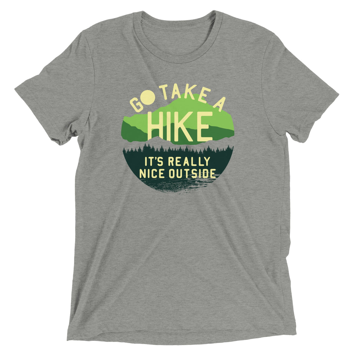 Go Take A Hike Men's Tri-Blend Tee product image 2