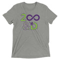 2 Infinity And B On D Men's Tri-Blend Tee product image 1