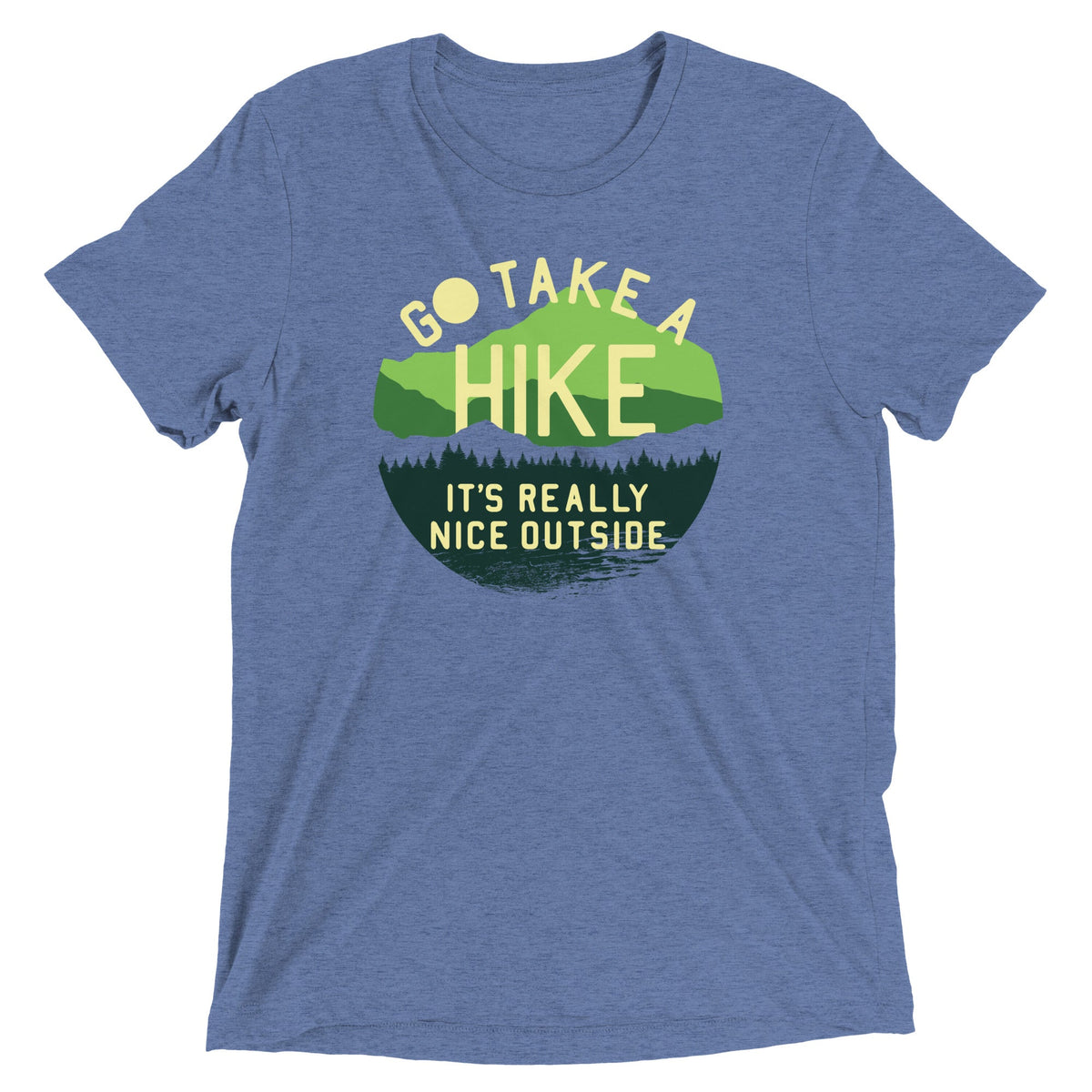 Go Take A Hike Men's Tri-Blend Tee product image 3