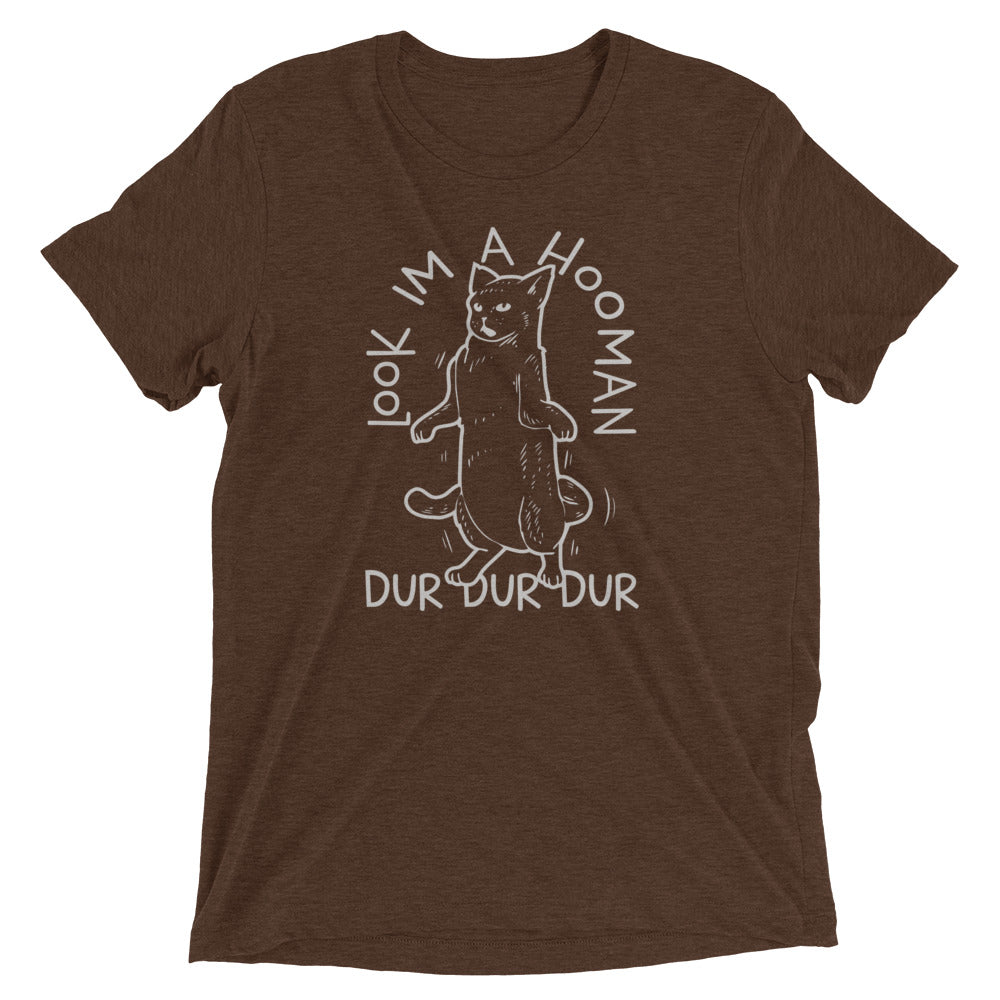 Look I'm A Hooman Men's Tri-Blend Tee product image 2