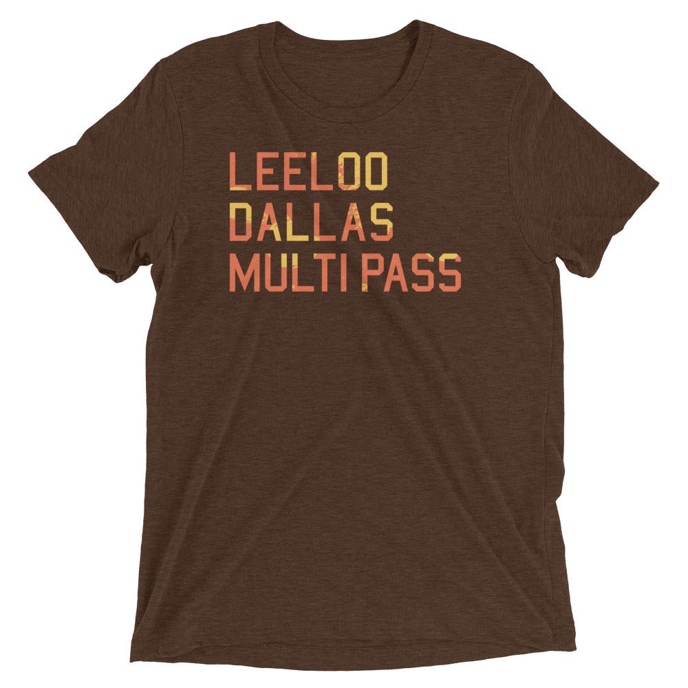 Leeloo Dallas Multipass Men's Tri-Blend Tee product image 2