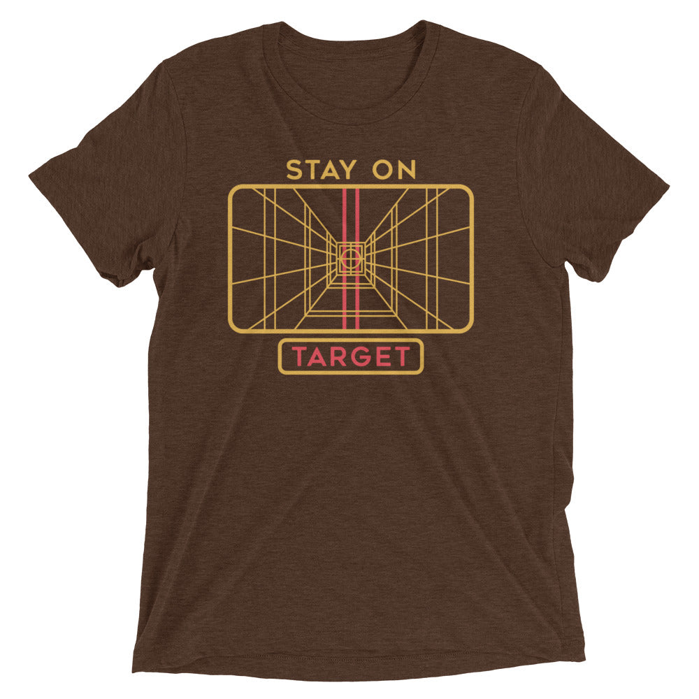 Stay On Target Men's Tri-Blend Tee product image 2