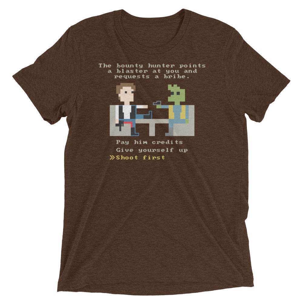 The Bounty Hunter Men's Tri-Blend Tee product image 3