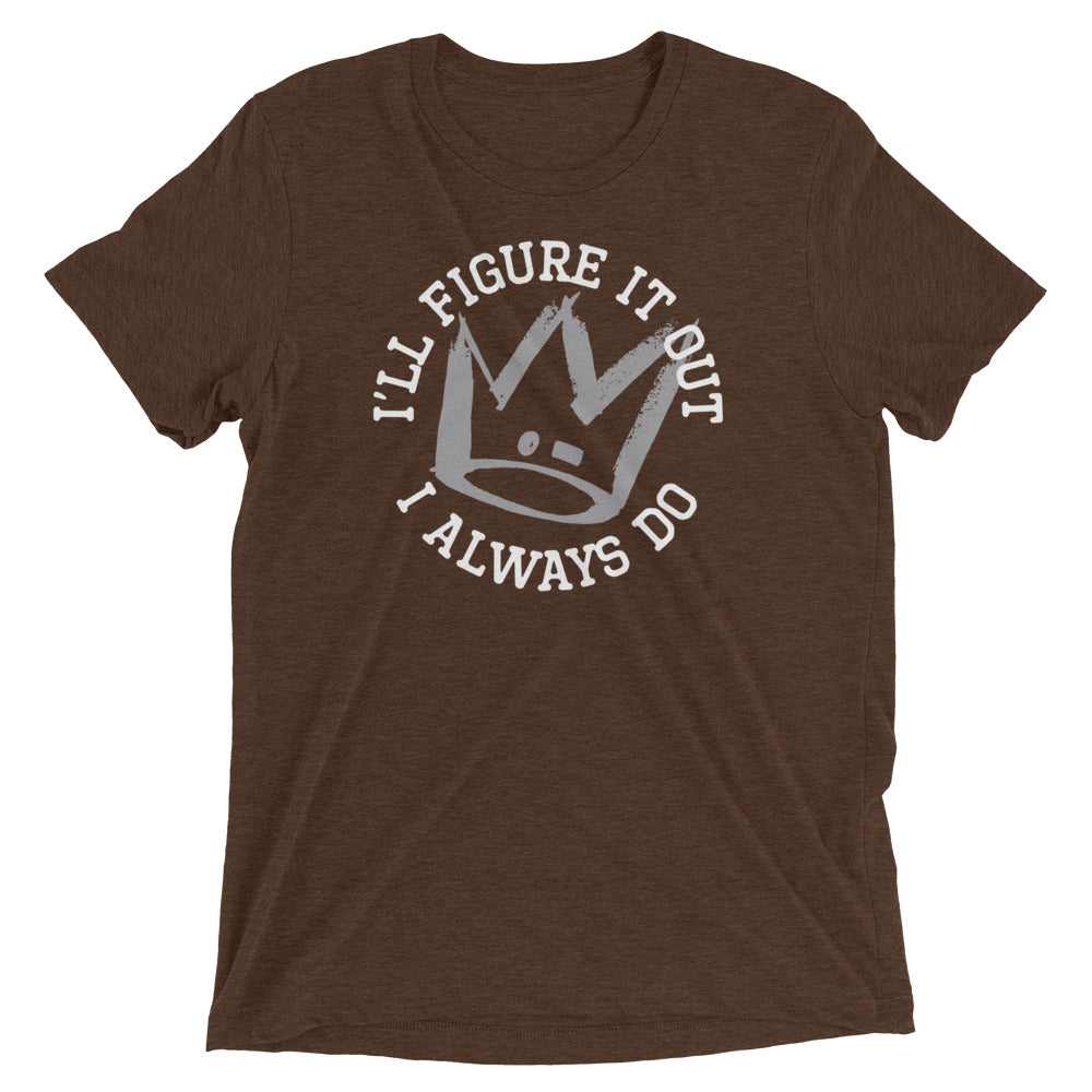I'll Figure It Out Men's Tri-Blend Tee product image 3