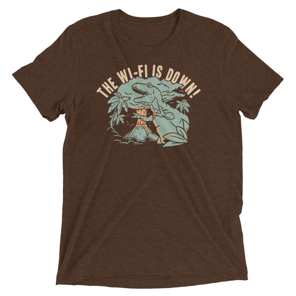 The Wi-Fi Is Down! Men's Tri-Blend Tee product image 2
