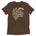 Peace, Love, And The Oxford Comma Men's Tri-Blend Tee product image 1