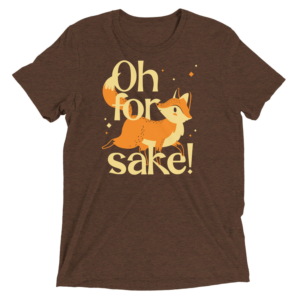 Oh For Fox Sake! Men's Tri-Blend Tee product image 1