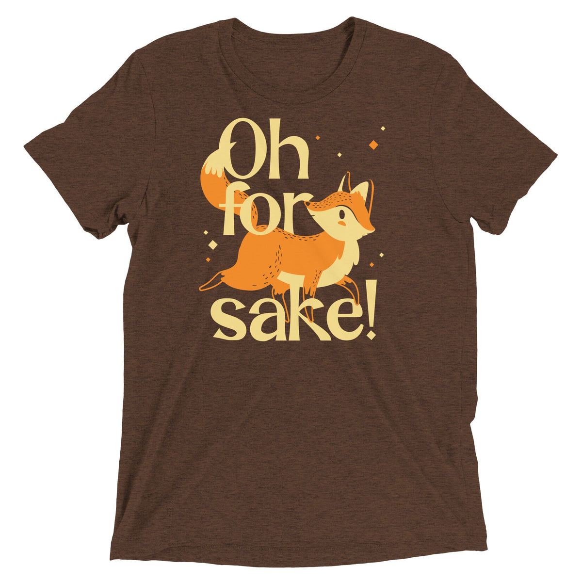 Oh For Fox Sake! Men's Tri-Blend Tee product image 1