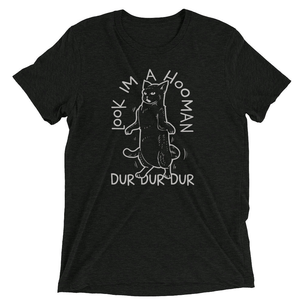 Look I'm A Hooman Men's Tri-Blend Tee product image 1