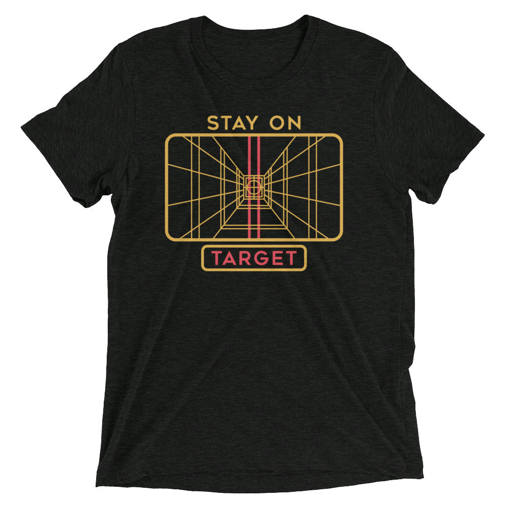 Stay On Target Men's Tri-Blend Tee product image 1