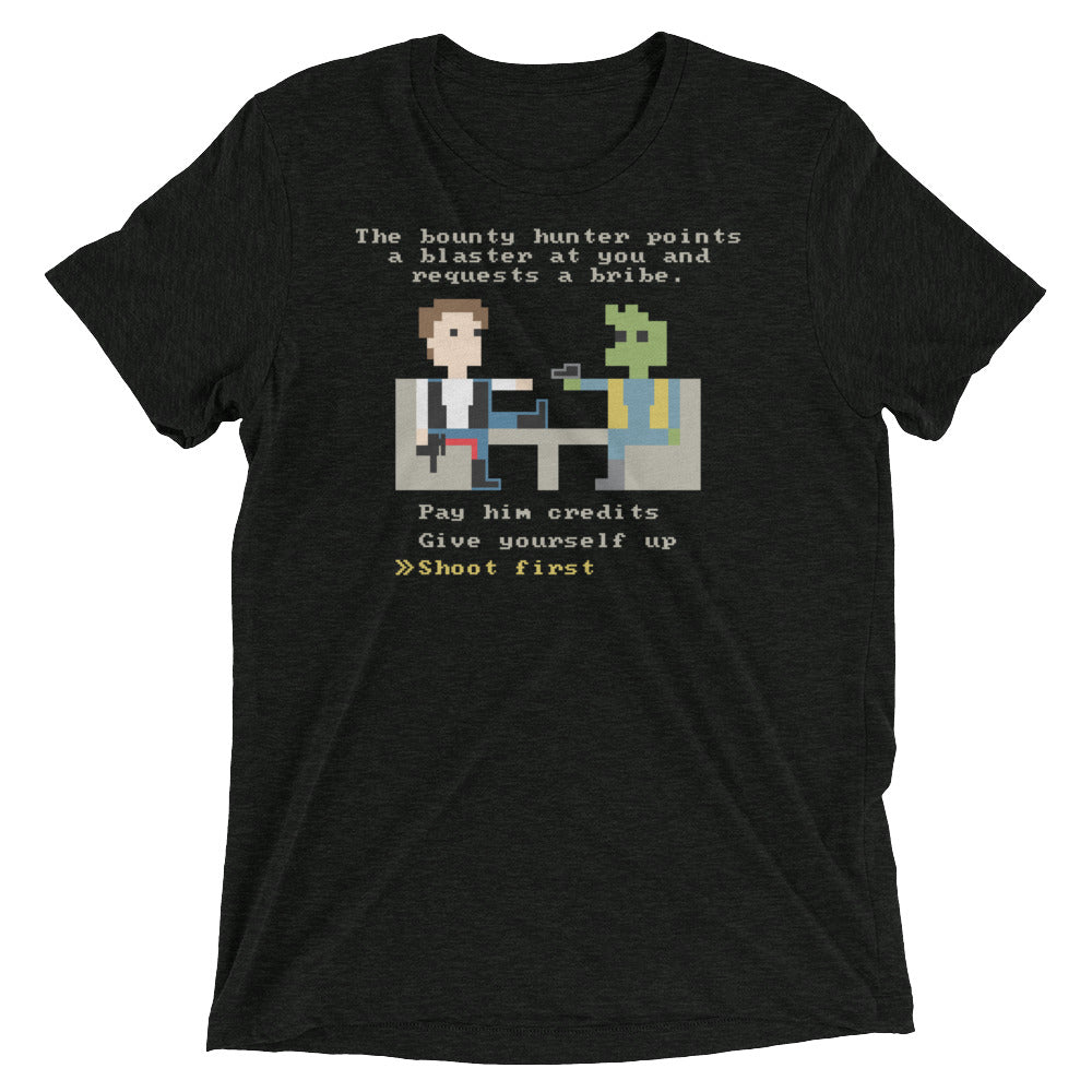 The Bounty Hunter Men's Tri-Blend Tee product image 1
