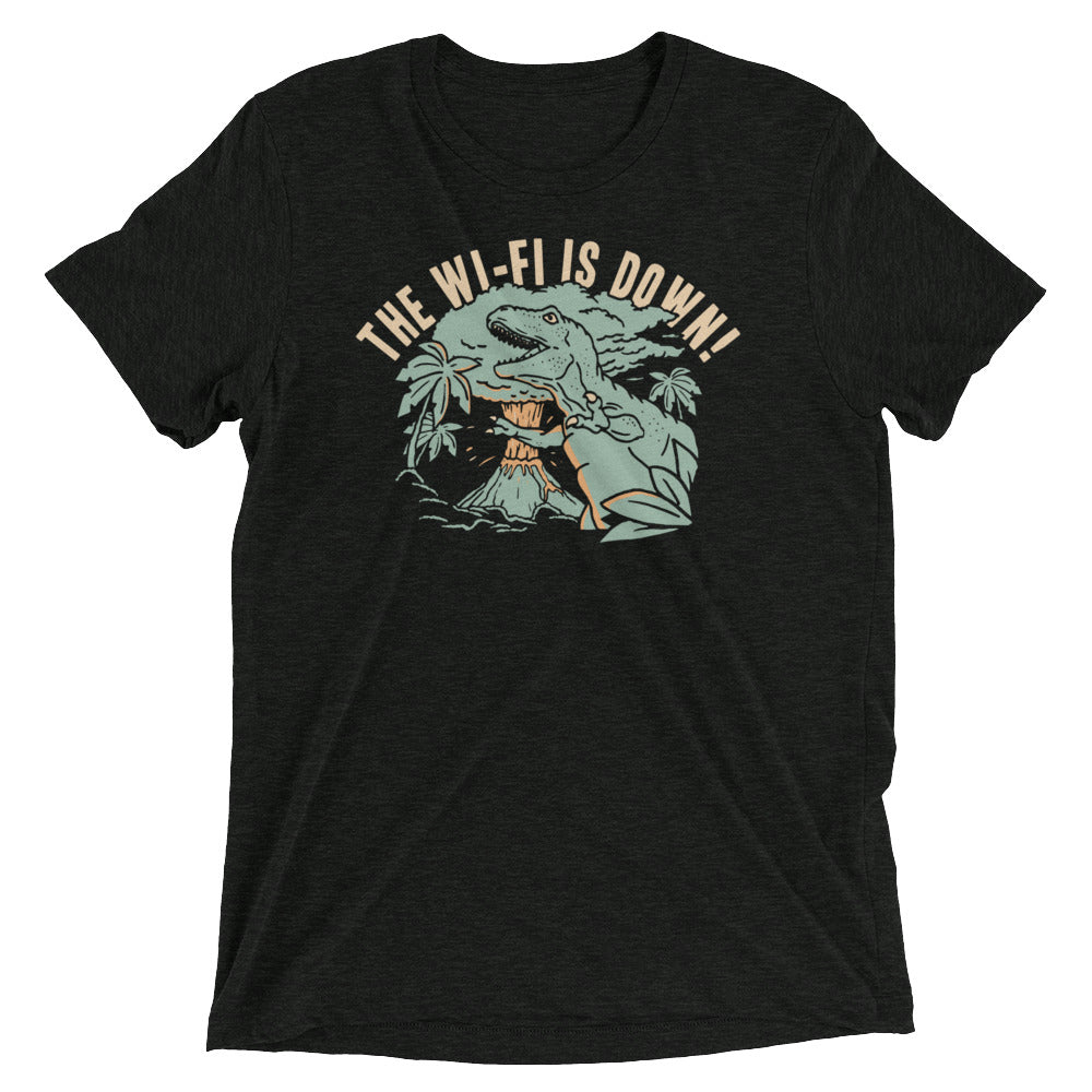 The Wi-Fi Is Down! Men's Tri-Blend Tee product image 1