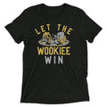 Let The Wookiee Win Men's Tri-Blend Tee product image 1