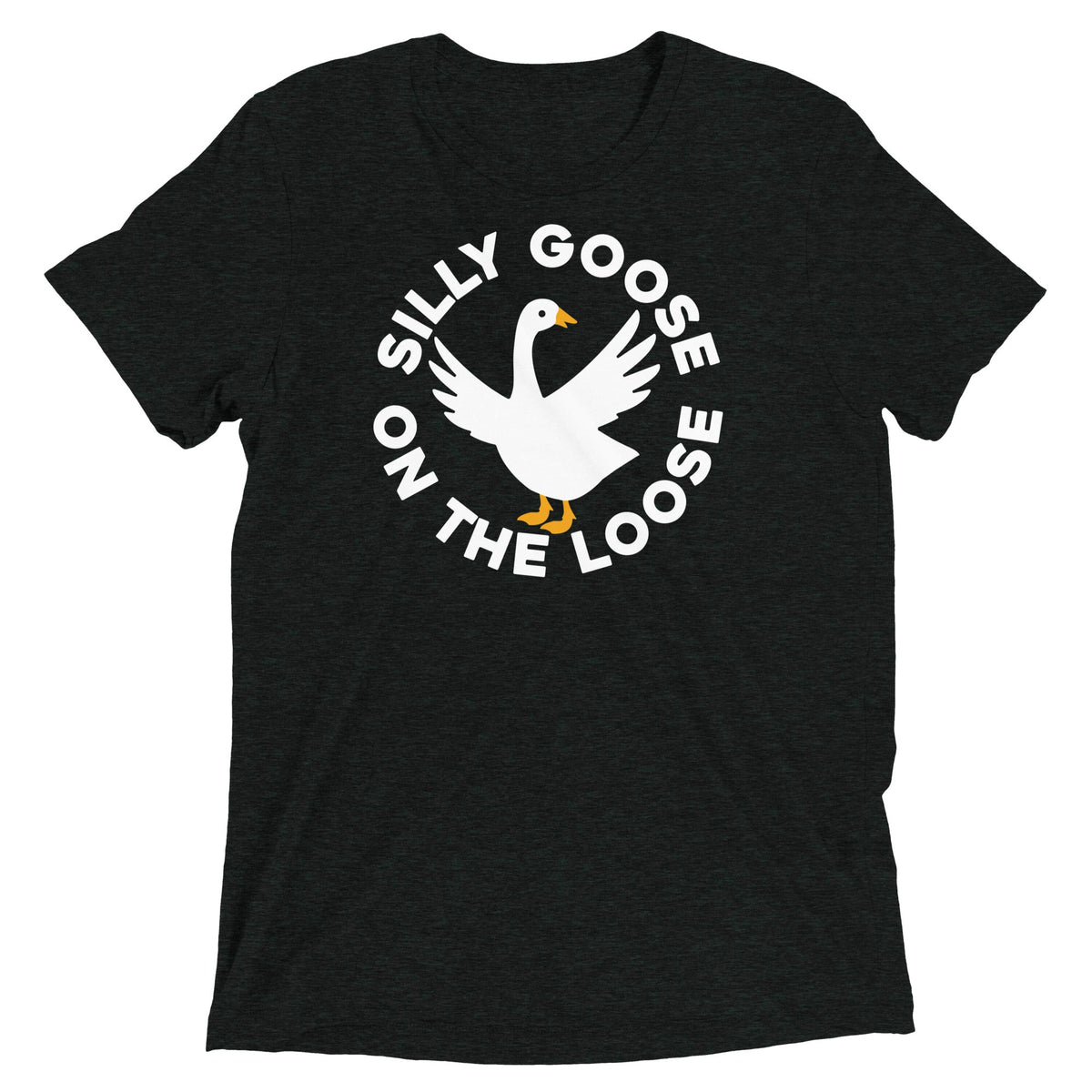 Silly Goose On The Loose Men's Tri-Blend Tee product image 2