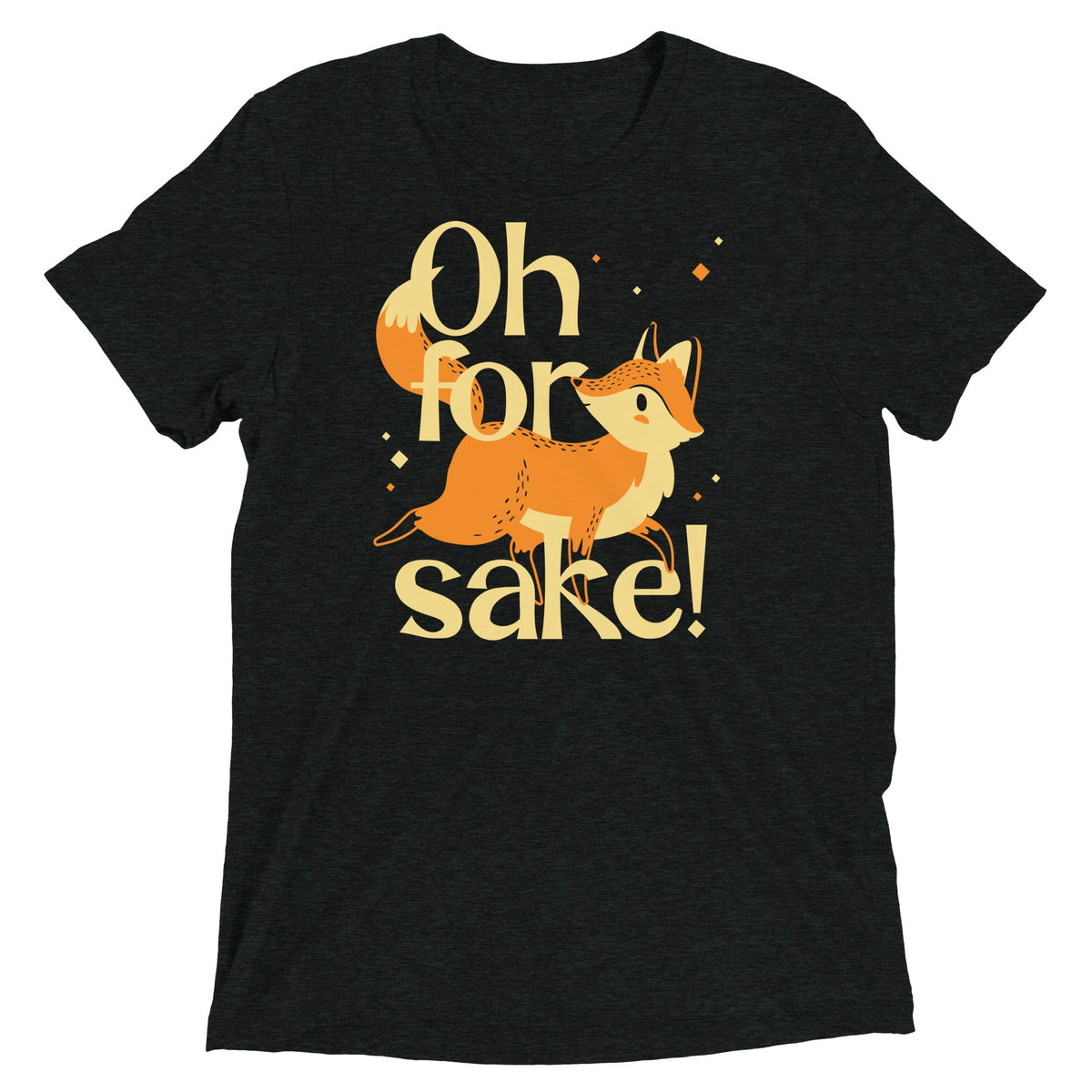 Oh For Fox Sake! Men's Tri-Blend Tee product image 2