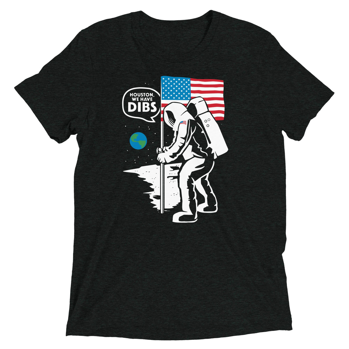 We Have Dibs Men's Tri-Blend Tee product image 2
