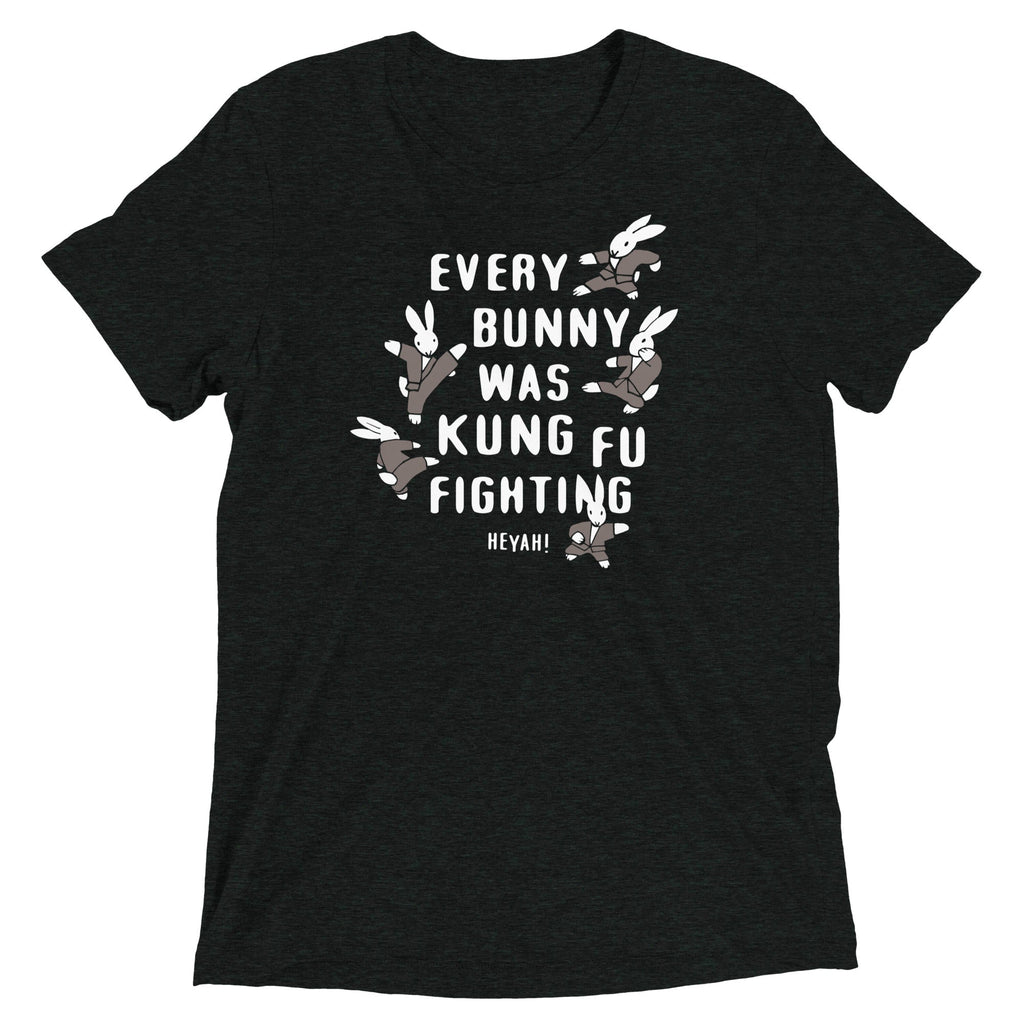Every Bunny Was Kung Fu Fighting Men's Tri-Blend Tee product image 5