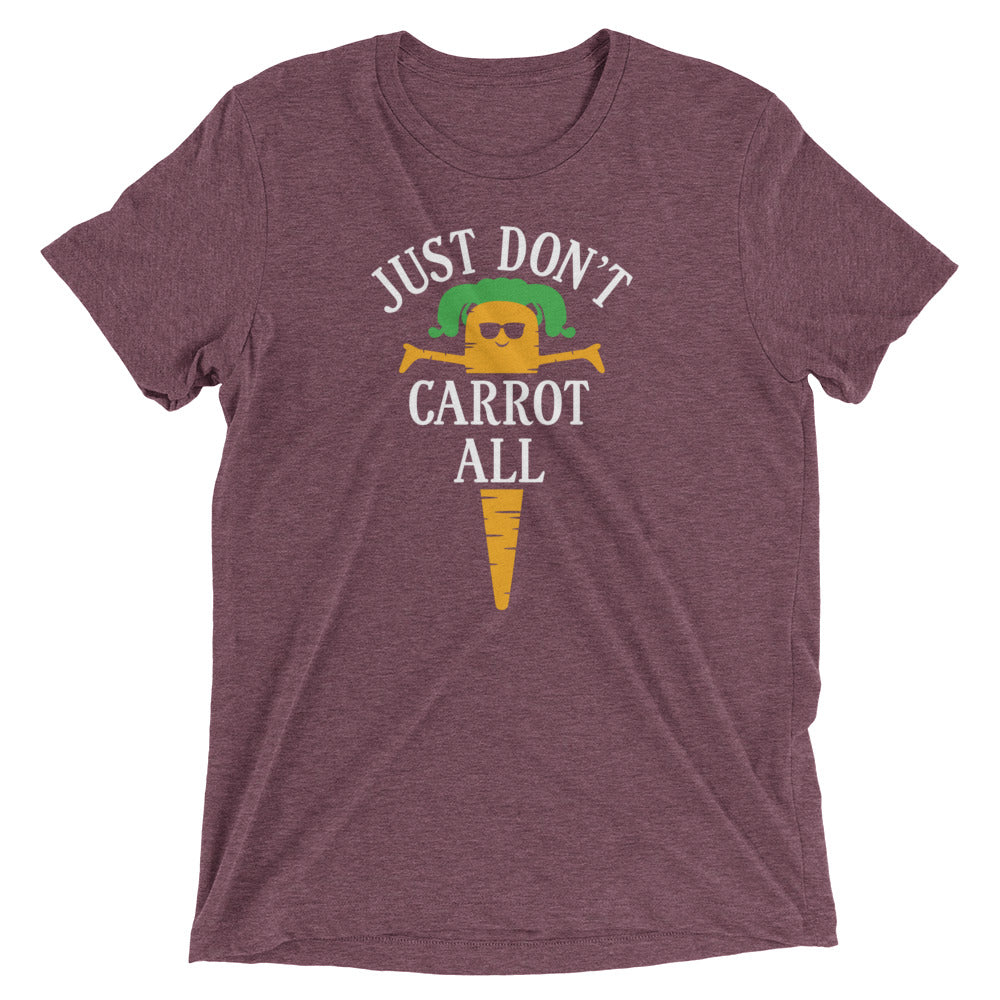 Just Don't Carrot All Men's Tri-Blend Tee product image 4