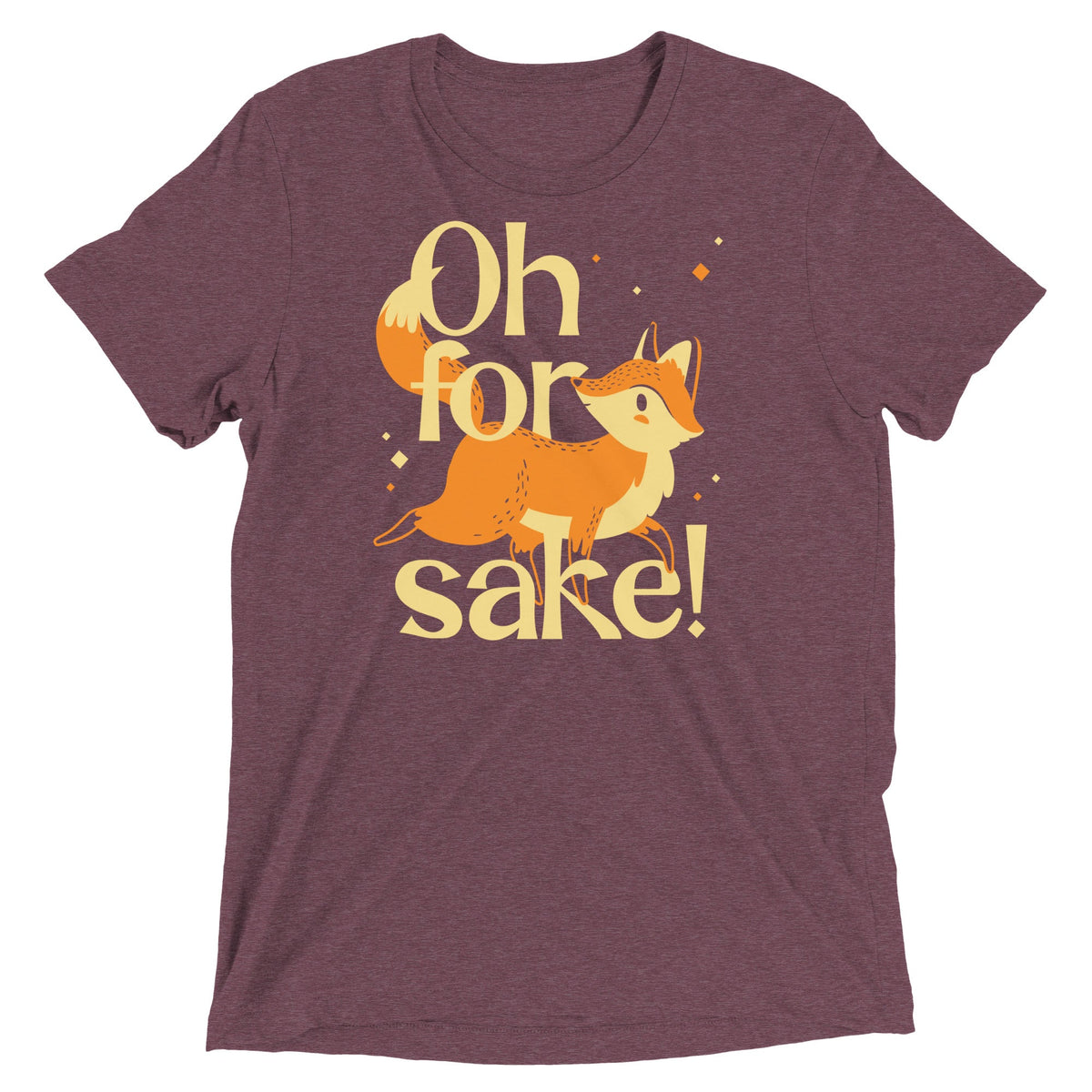 Oh For Fox Sake! Men's Tri-Blend Tee product image 3