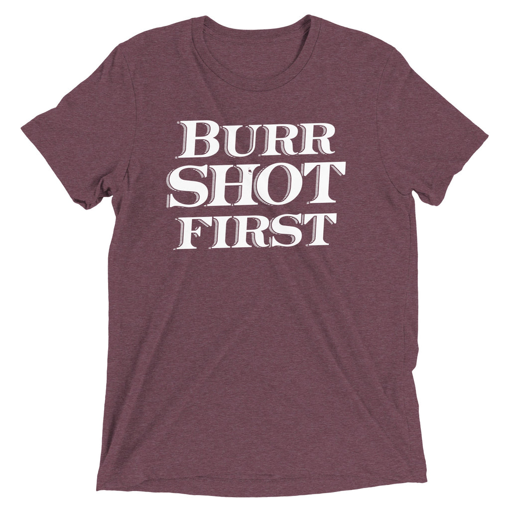 Burr Shot First Men's Tri-Blend Tee product image 3