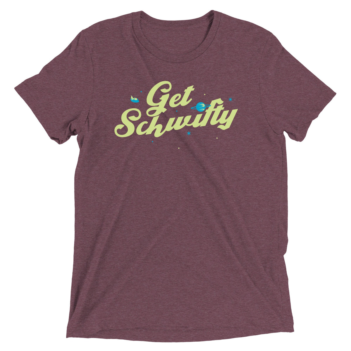 Get Schwifty Men's Tri-Blend Tee product image 3
