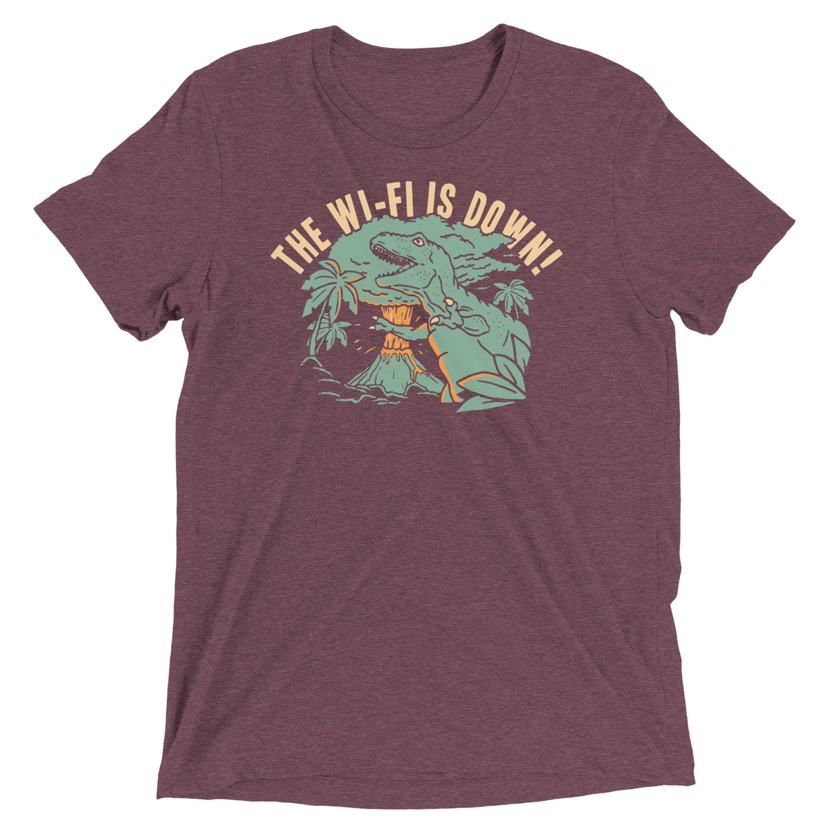 The Wi-Fi Is Down! Men's Tri-Blend Tee product image 5